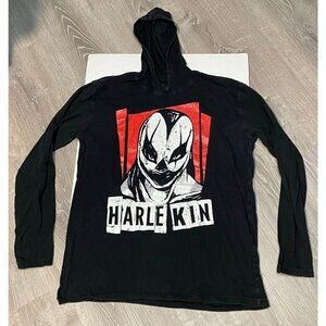 Gladiador Wrestling HarleKin Lucha Libre hoodie shirt mens XL long sleeve black